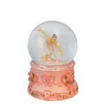 SNOWBALL WITH PINK BALLERINA AND DOG 2