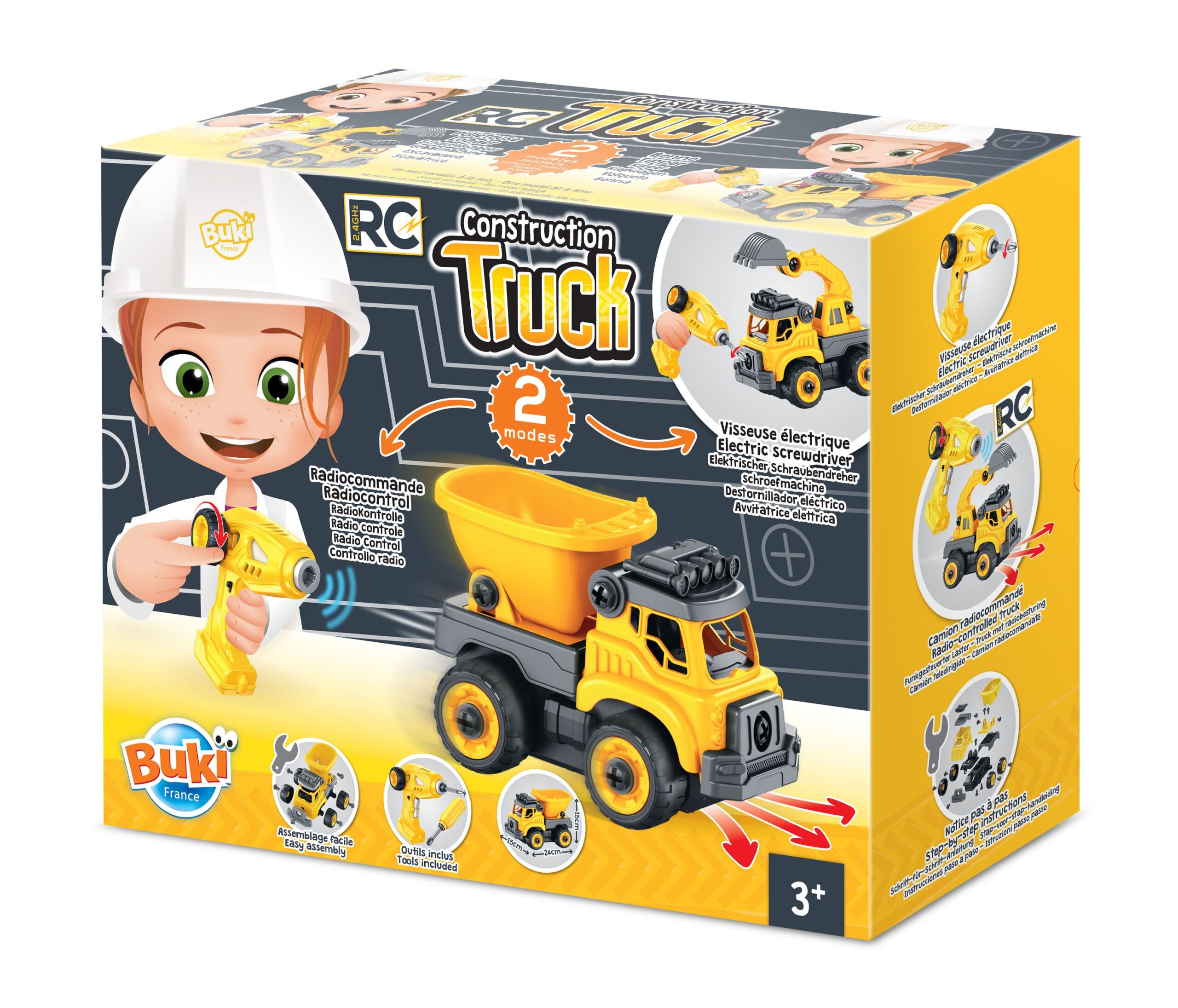 BUKI Constructions-Experiments 4 Construction truck RC 4