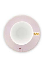 La Majorelle Cappuccino Cup & Saucer Pink 280ml 18
