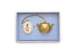TEA INFUSER MEDALLION ROYAL WHITE 5