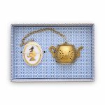 TEA INFUSER MEDALLION ROYAL WHITE