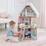 LITTLE DUTCH. Rainbow Numeral (Pink)