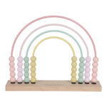 LITTLE DUTCH. Rainbow Numeral (Pink) 11