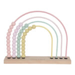 LITTLE DUTCH. Rainbow Numeral (Pink) 12