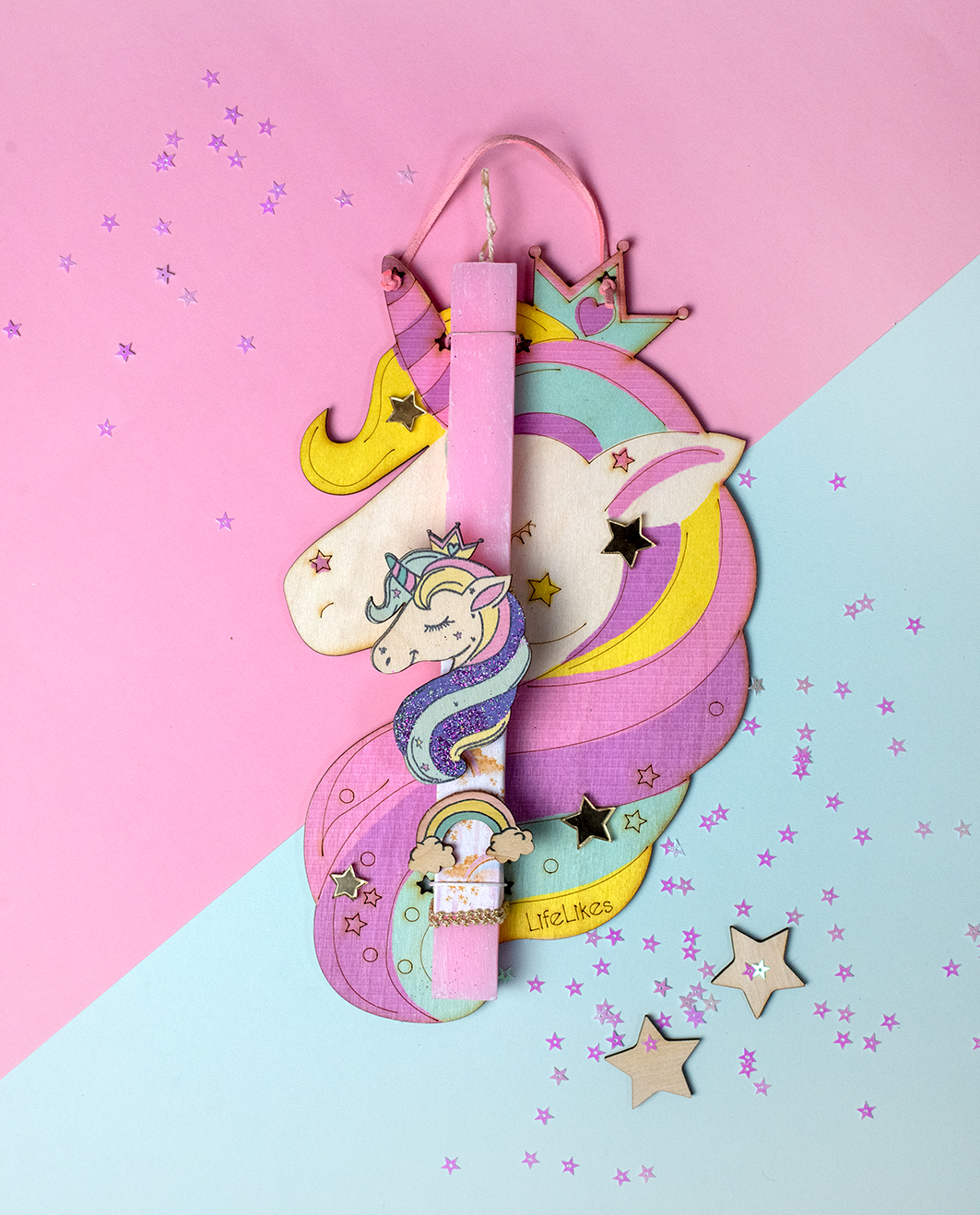 LIFELIKES 4 LIFELIKES-ΛΑΜΠΑΔΑ UNICORN ΖΩΓΡΑΦΙΣΤΟ 4