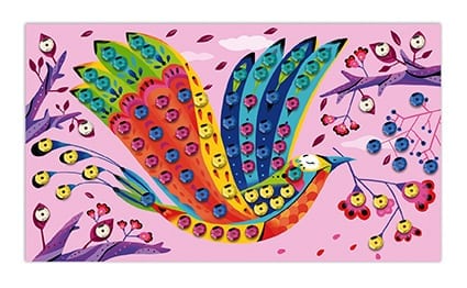 Activities - Constructions 10 CREATIVE KIT – MAGICAL GARDEN STICK-ON 10