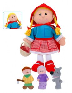 PUPPET & FINGER KOKKINOΣΚΟΥΦΙΤΣΑ FIESTA 7