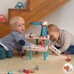 Wooden Garage with Cars & Crane – Egmont Toys 8