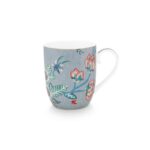 Flower Festival Mug Small Light Blue