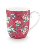 Flower Festival Mug Large Dark Pink 2
