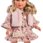 DOLL 40cm WHITE FUR 2