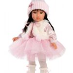 DOLL 40cm WHITE FUR