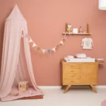 LITTLE DUTCH. Κουνουπιέρα κρεβατιού Pure Pink. Υ:240εκ 11