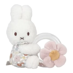 Υφασμάτινη κουδουνίστρα με κρίκο Miffy Vintage Little Flowers