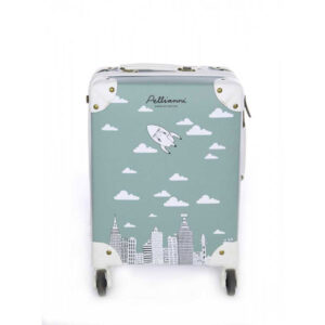 Pelliani Βαλίτσα Τρόλεϊ Aqua  ΠΥΡΑΥΛΟΣ