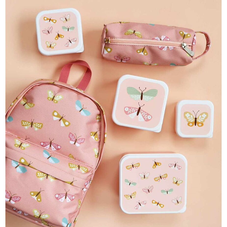 A Little Lovely Company 12 A little lovely company: Δοχείο φαγητού Lunch box set Butterflies 12