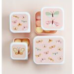 A little lovely company: Δοχείο φαγητού Lunch box set Butterflies 13