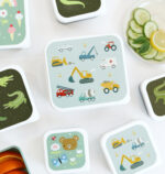 A little lovely company: Δοχείο φαγητού Lunch box set Vehicles 14