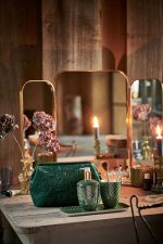 SET/3 BATHROOM ACCESSORIES KYOTO FESTIVAL GREEN 7