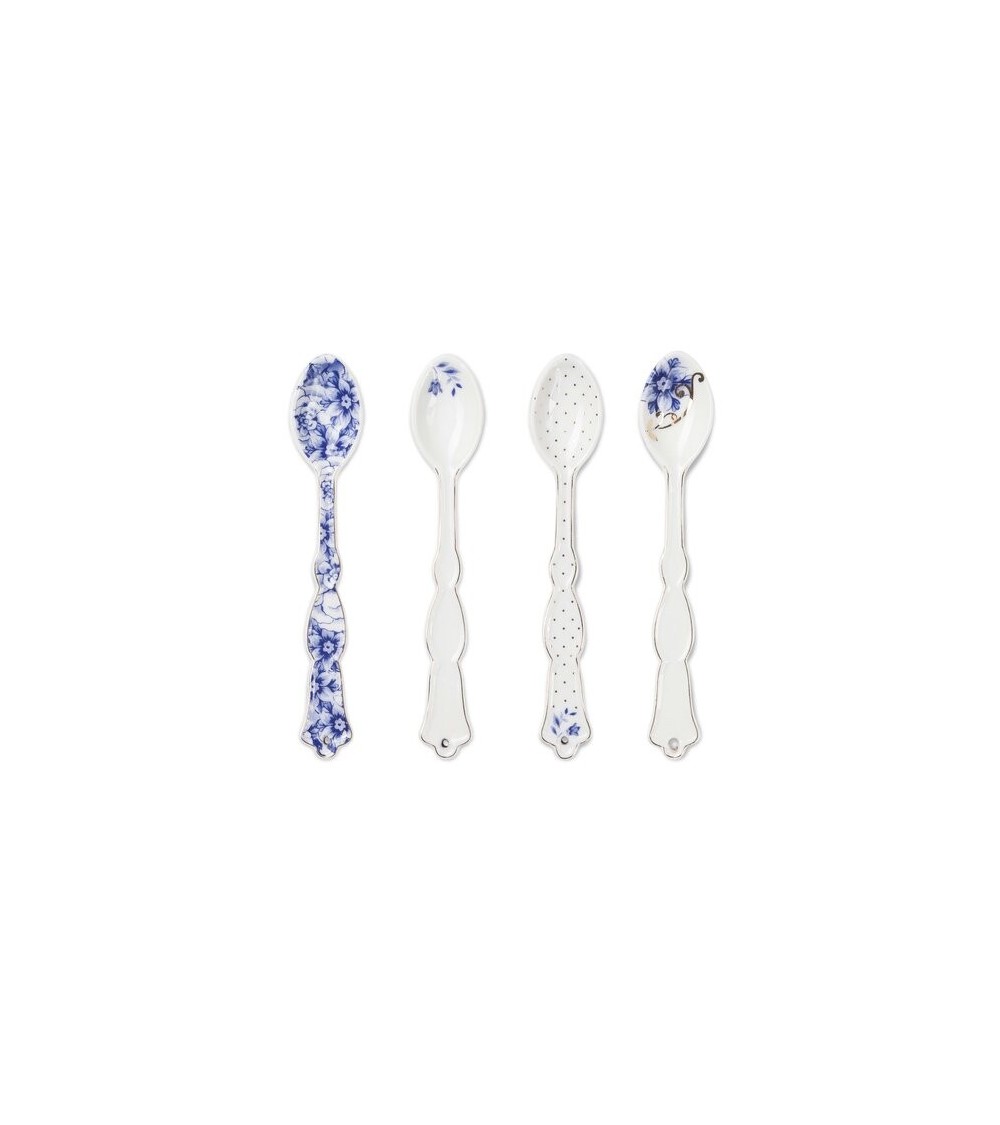 PIP STUDIO 3 SET/4 TEASPOONS ROYAL WHITE 3