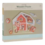 LITTLE DUTCH. Ξύλινο παζλ Little Farm FSC 10