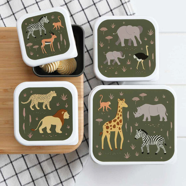 A Little Lovely Company 8 A little lovely company: Δοχείο φαγητού Lunch box Savanna 8