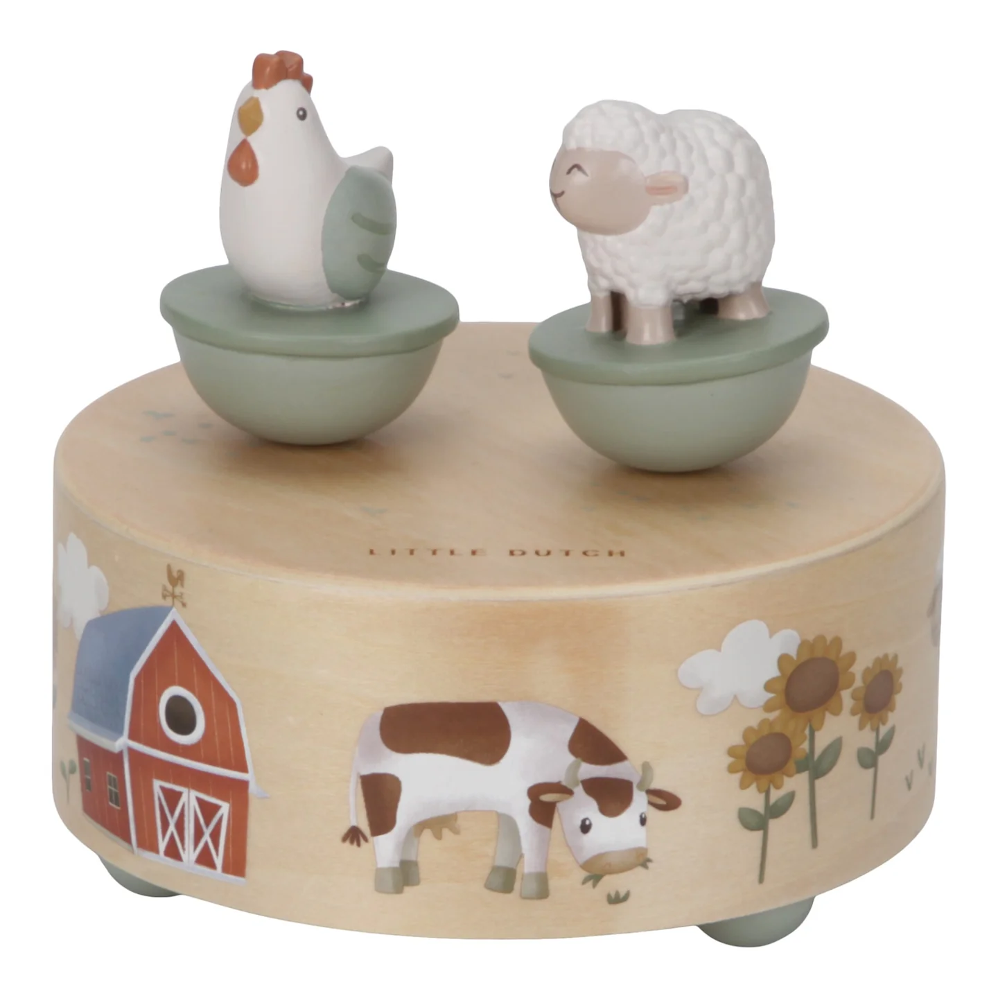 LITTLE DUTCH 7 LITTLE DUTCH. Μουσικό κουτί Little Farm 7