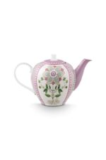 PIP STUDIO Lily & Lotus Tea Pot Large Lilac 7