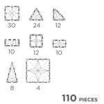 Cleverclixx, Inventive Pack Intense | 110 Pieces 14