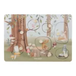 LITTLE DUTCH. Σετ ξύλινα τουβλάκια Forest Friends FSC