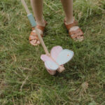 LITTLE DUTCH. Ξύλινη τρεχαλίτσα πεταλούδα με κοντάρι Fairy Garden FSC 9