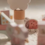 LITTLE DUTCH. Σετ ξύλινα τουβλάκια Fairy Garden FSC 13