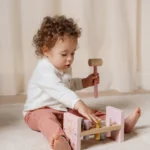 LITTLE DUTCH. Ξύλινο παιχνίδι αντιστοίχισης με σφυρί Fairy Garden FSC 9