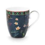 PIP STUDIOΦΛΥΤΖΑΝΙ ME ΠΙΑΤΑΚΙ BERRY BLUES CAPPUCCINO ΜΠΛΕ 280ML