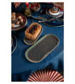 PIP STUDIO Cake Tray Clover Green 33.3×15.5cm 7