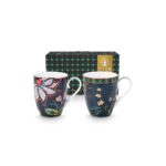 PIP STUDIOΦΛΥΤΖΑΝΙ ME ΠΙΑΤΑΚΙ BERRY BLUES CAPPUCCINO ΜΠΛΕ 280ML 2