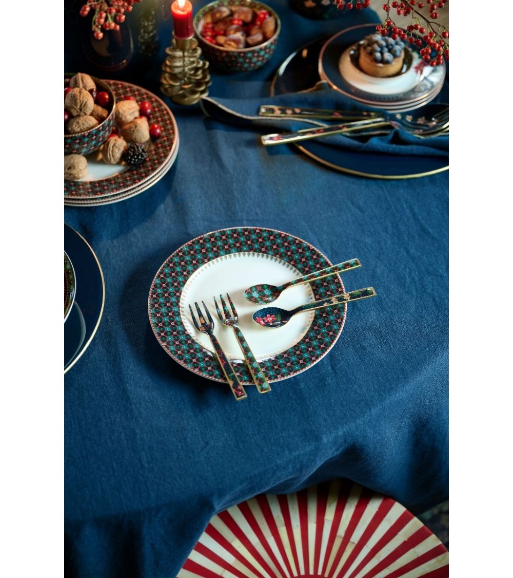 PIP STUDIO 10 PIP STUDIO Set/4 Spoons Enamelled Berry Blues 14.5cm 10