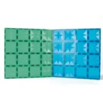 Cleverclixx, Big Plates Blue Green | 2 Pieces 12