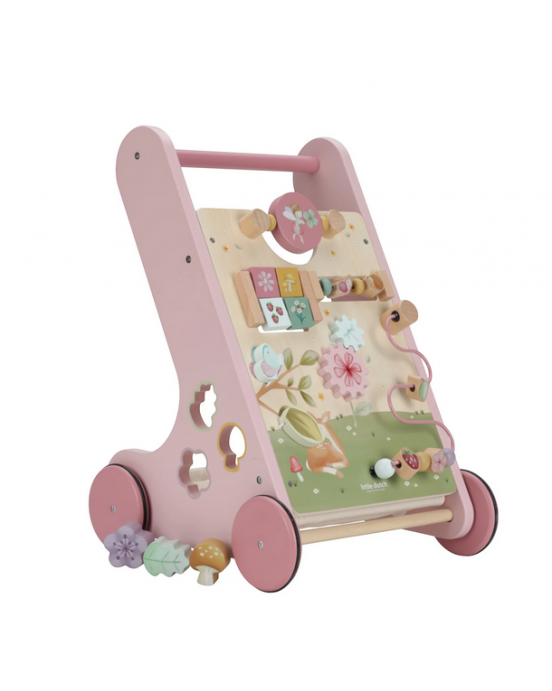 LITTLE DUTCH 3 Little Dutch Καρότσι-περπατήστρα δραστηριοτήτων Fairy Garden FSC 3