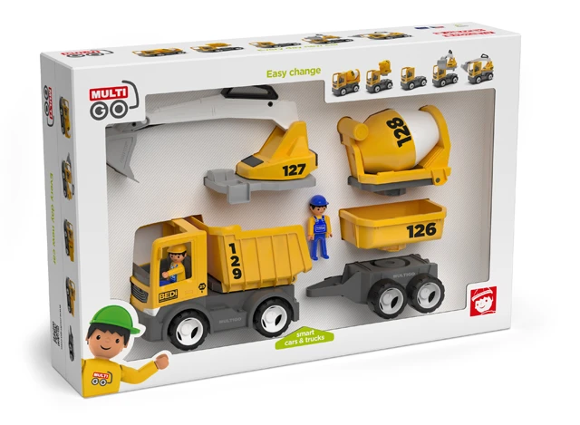 EFKO 8 EFKO ΦΟΡΤΗΓΟ ΚΑΤΑΣΚΕΥΕΣ 4 σε 1 set 8