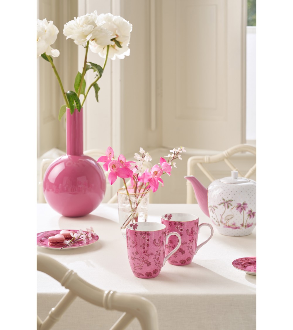 PIP STUDIO 6 PIP STUDIO ΣΕΤ/2 ΠΟΡΣΕΛΑΝΙΝΕΣ ΚΟΥΠΕΣ Jolie Flowers Pink 350ml 6