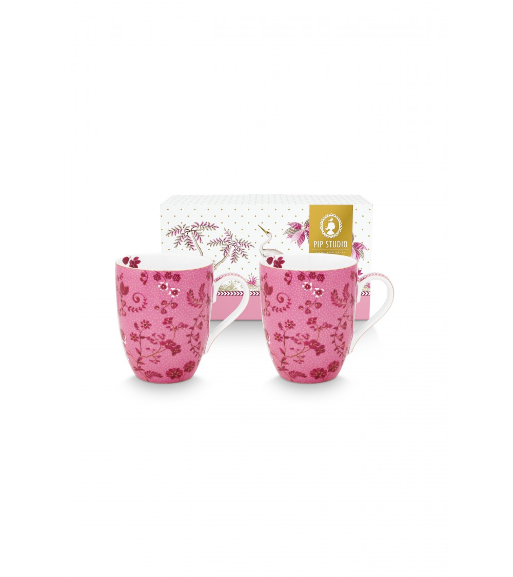 PIP STUDIO 5 PIP STUDIO ΣΕΤ/2 ΠΟΡΣΕΛΑΝΙΝΕΣ ΚΟΥΠΕΣ Jolie Flowers Pink 350ml 5