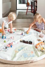 PLAY&GO. Χαλάκι παιχνιδιού – τσάντα 2 σε 1. Trainmap/bears 10
