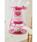 PIP STUDIO Bowl Jolie Dots Gold Pink 18cm 10