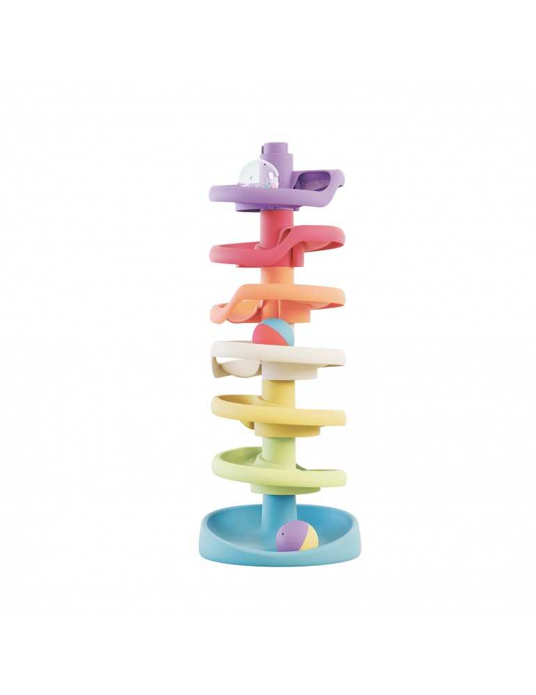 QUERCETTI 8 SPIRAL ΠΥΡΓΟΣ ΜΠΑΛΕΣ 31x33x13 10pcs PLAYECO 1+ 8