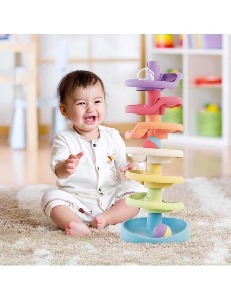 QUERCETTI 7 SPIRAL ΠΥΡΓΟΣ ΜΠΑΛΕΣ 31x33x13 10pcs PLAYECO 1+ 7