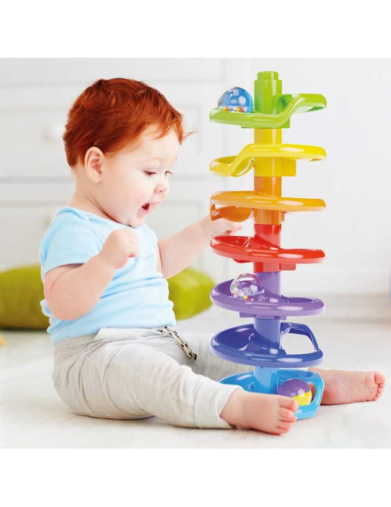 QUERCETTI 8 SPIRAL ΠΥΡΓΟΣ ΜΠΑΛΕΣ STARTER SET 40cm 9pcs 1+ 8