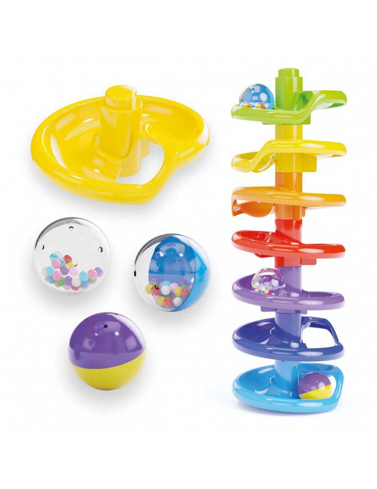 QUERCETTI 9 SPIRAL ΠΥΡΓΟΣ ΜΠΑΛΕΣ STARTER SET 40cm 9pcs 1+ 9