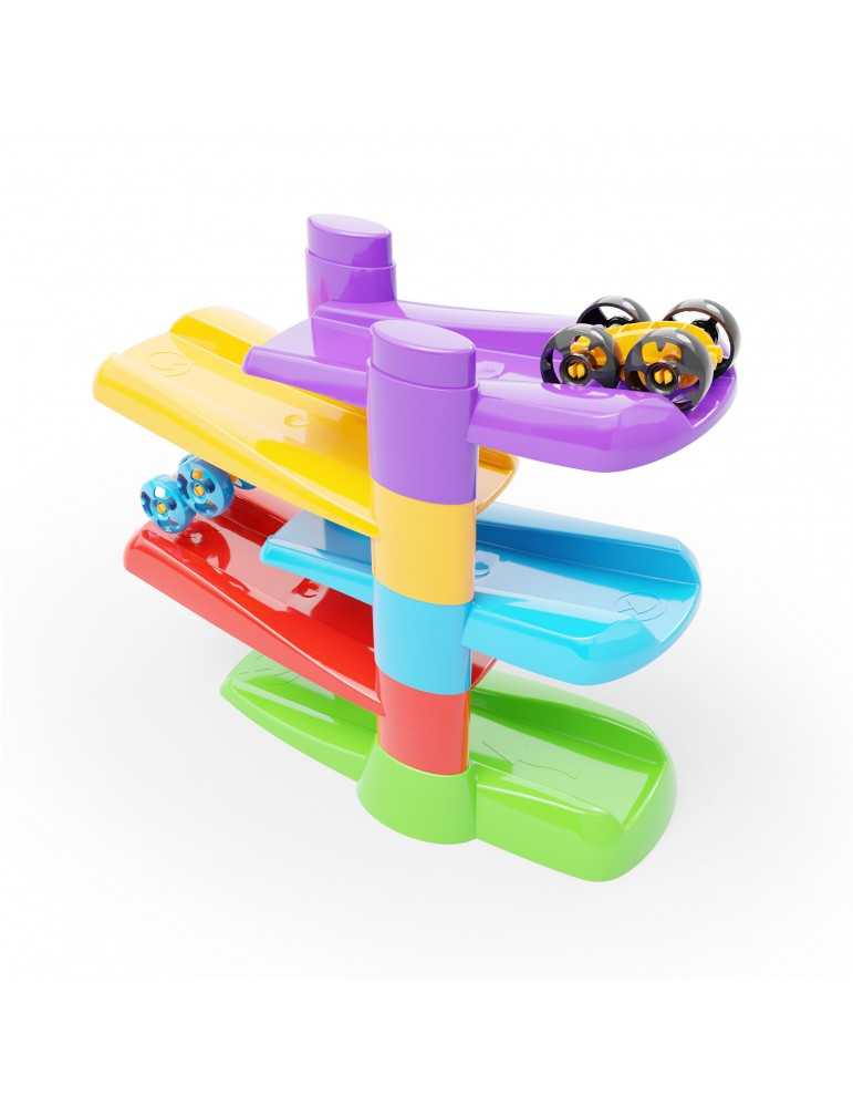 QUERCETTI 12 ΔΙΑΔΡΟΜΟΣ ΟΧΗΜΑΤΑ RACETRACK 33x31x13 7pcs 18+ 12