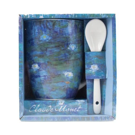 ART SHOP 4 Κούπα Με Κουταλάκι “Les Nympheas” Monet 4